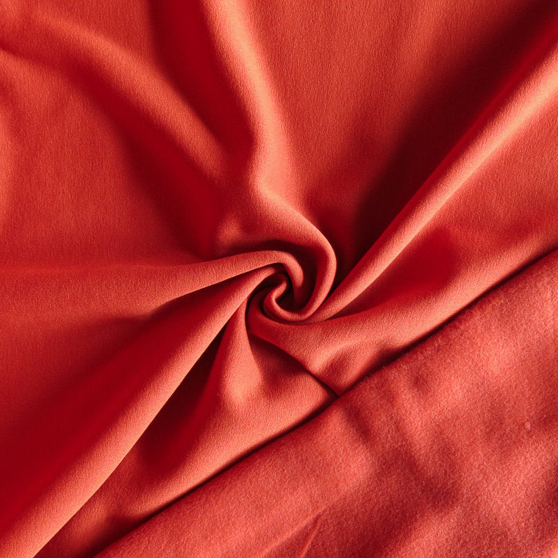 Polartec Powerstretch Fleece Knit Fabric Paprika