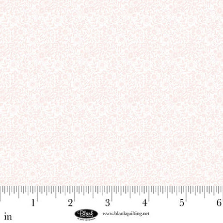 Cotton Floral Fabric Parisian Snippets Digital Pink 44"/45"