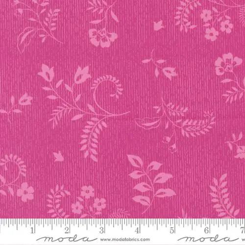 Cotton Fabric Parlor Boho Flowers Passion Fruit 44/45"