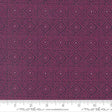 Cotton Print Parlor Diamonds Plum 44/45" Fabric