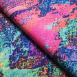 Profundity Nylon Spandex Fabric - Pastel/Warm Colorful Animal Skin Print, 58/60" Width (1 Yard)