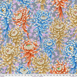 Cotton Fabric Pastel Spider Mums 44/46" Width