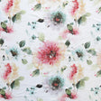 Swim Knit Pastel Floral Poly Spandex Fabric