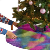 Faux Fur Christmas Tree Skirt 30 Inch