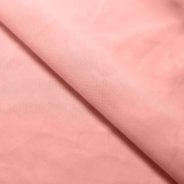 Power Mesh Nylon Spandex Fabric - 4-Way Stretch, 58" Width, 83 GSM (1 Yard)