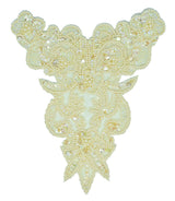Sequins Beaded Applique 7.5 x 9.5