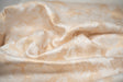 Peachy Clouds Metallic Brocade Fabric - Peachy Clouds, Metallic Finish (1 Yard)