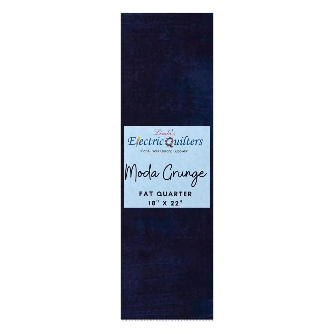 Cotton Fat Quarter Peacoat Grunge Basics 18 x 22