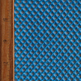 Poly Spandex Mesh Fabric Peacock Diamond 4-Way Stretch