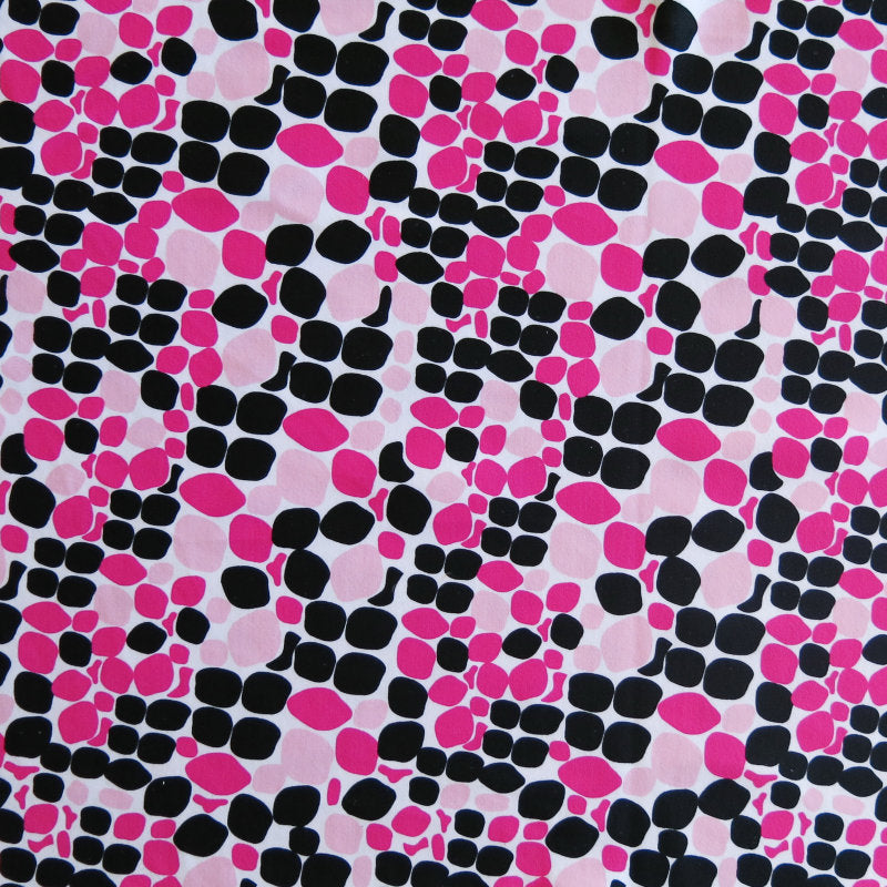 Swim Knit Nylon Spandex Sweet Pebbles Pink Colorway