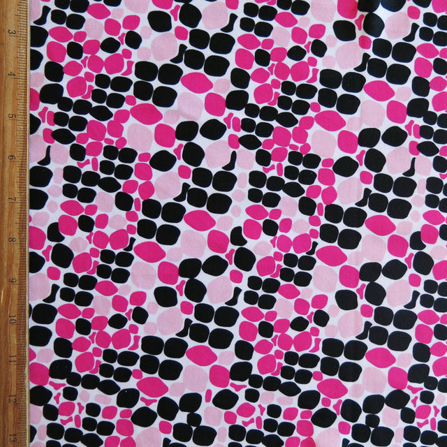 Swim Knit Nylon Spandex Sweet Pebbles Pink Colorway