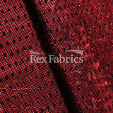 Peep Mesh B'Dazzled Nylon Spandex Fabric - Multiple Colors, Solid Mesh, Four-Way Stretch, 58/60" Width (1 Yard)