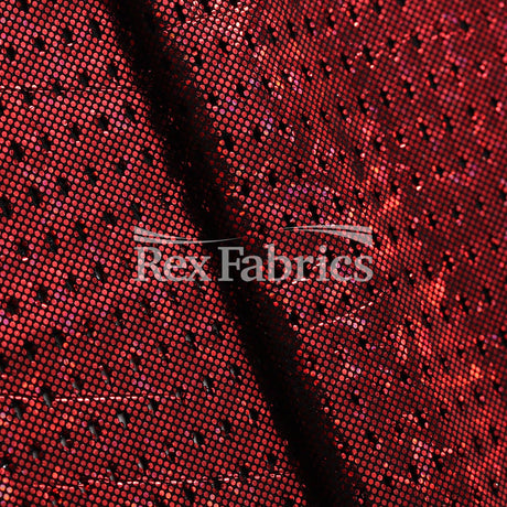 Peep Mesh B'Dazzled Nylon Spandex Fabric - Multiple Colors, Solid Mesh, Four-Way Stretch, 58/60" Width (1 Yard)