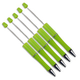 Pen Bead-Able - Lime (5 Pens)