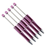 Pen Bead-Able - Metallic Fuchsia (5 Pens)