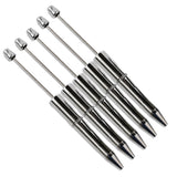 Pen Bead-Able - Metallic Silver (5 Pens)