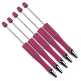 Pen Bead-Able - Plum (5 Pens)