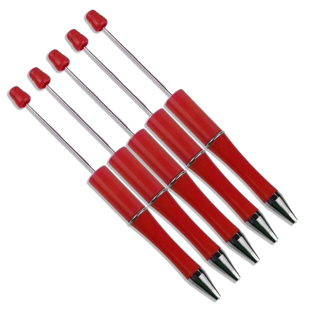 Pen Bead-Able - Red (5 Pens)