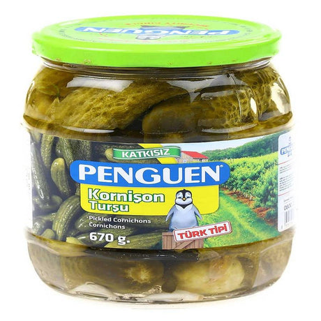 Penguen Pickled Cornichons 670 Gm