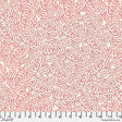 Cotton Fabric Peony Red Flourish And Bloom 44/45"