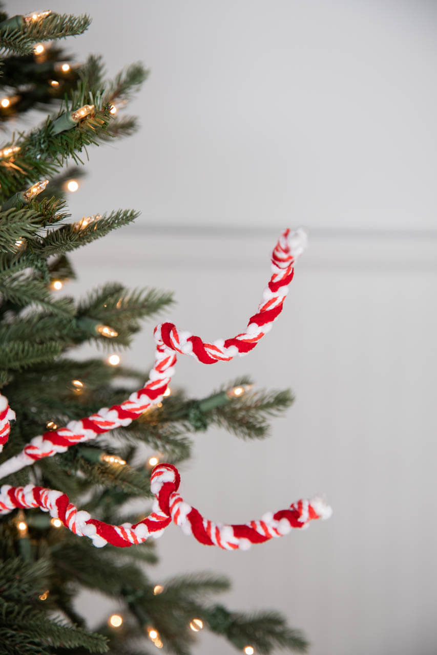 29” Peppermint Curly Stem