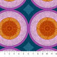 Cotton Print Perennial Borders Doily in Amber 44/45" Fabric