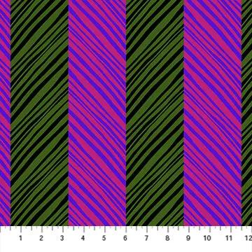 Cotton Print Perennial Borders Tipsy in Haute