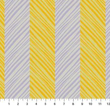 Cotton Print Fabric Per Yard Perennial Borders Tipsy in Sunlight Multi Colored 44/45"