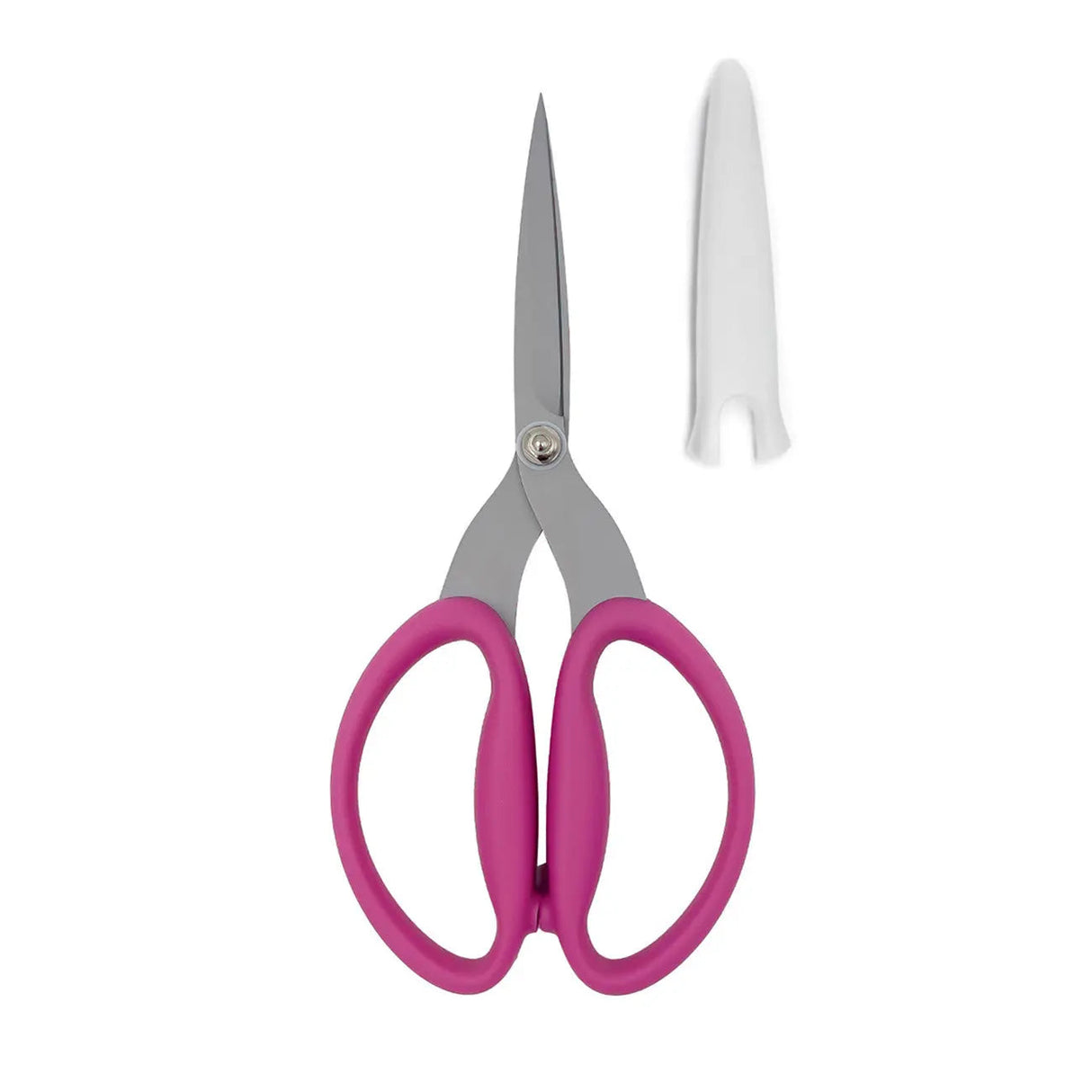 Pink Multipurpose Scissors 7-3/4in Knife-Edge