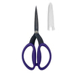 Scissors Purple 7-3/4in Large Micro-Serrated Non-Slip Blade