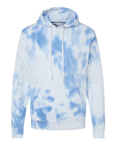 Tie-Dyed Fleece Hooded Sweatshirt