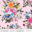 Cotton Print Petal Bountiful Bouquets Midnight Blooms 44/45" Fabric
