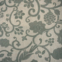 Polyester Linen Jacobean Floral Upholstery Fabric