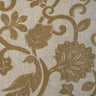 Polyester Linen Jacobean Floral Upholstery Fabric