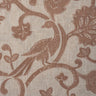 Polyester Linen Jacobean Floral Upholstery Fabric