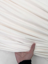 Ivory 4-Way Stretch Faux Leather