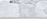 Crowned Frida Kahlo Polyester Fabric - Light Grey, Black With A Touch Of Gold, 6' 5" X 9' (1 Piece)