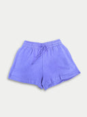 Lucky Women Shorts Cotton Fabric - Lavender, Elastic Waistband, Drawstring (1 Piece)