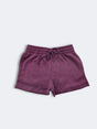Lucky Women Shorts Cotton Fabric - Maroon, Elastic Waistband, Drawstring (1 Piece)