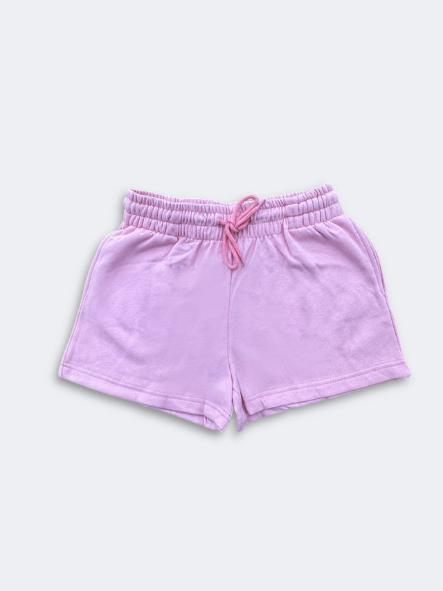 Lucky Women Shorts Cotton Fabric - Pink, Elastic Waistband, Drawstring (1 Piece)