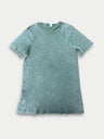 LBL 2102 Washed Shirts Cotton Fabric - Military Green, Washed, Unisex Relaxed Fit (1 Piece)