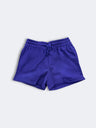 Lucky Women Shorts Cotton Fabric - Royal Blue, Elastic Waistband, Drawstring (1 Piece)