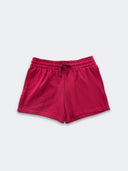 Lucky Women Shorts Cotton Fabric - Red, Elastic Waistband, Drawstring (1 Piece)