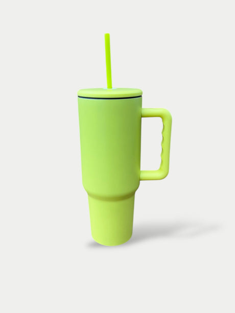 40OZ Thermal Sublimation Tumbler - Lemon Yellow, 40OZ (1 Unit)