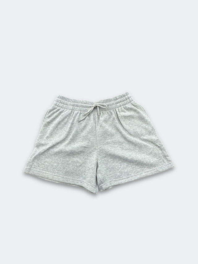 Lucky Women Shorts Cotton Fabric - Sport Grey, Elastic Waistband, Drawstring (1 Piece)