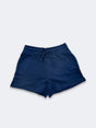 Lucky Women Shorts Cotton Fabric - Navy Blue, Elastic Waistband, Drawstring (1 Piece)