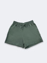 Lucky Women Shorts Cotton Fabric - Olive, Elastic Waistband, Drawstring (1 Piece)