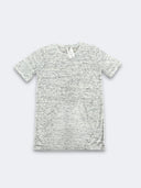 LBL Marble Shirt Round Neck Polyester Spandex Fabric - Heather White, Round Neck, Unisex, Sizes S-2XL (1 Piece)