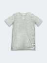 LBL Marble Shirt Round Neck Polyester Spandex Fabric - Heather Grey, Marbled, Unisex (1 Piece)