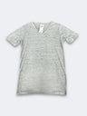 LBL Marble Shirt V-Neck Polyester Spandex Fabric - Heather Grey, Marble Texture, Unisex (1 Shirt)